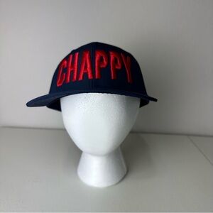Vineyard Vines Boy’s Dark Blue Red Chappy Spell Out Hat Cap